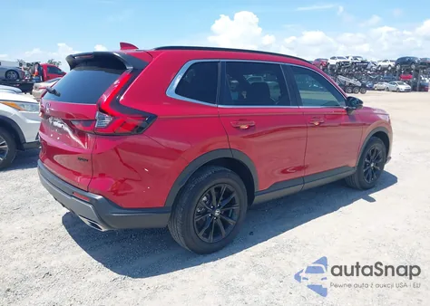 2024 Honda Cr-V Hybrid Sport-L z USA, uszkodzony, nr VIN 7FARS6H86RE039953